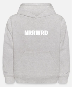 NRRWRD Grey Loungewear unisex Hoodie